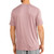 Men's Free Fly Bamboo Motion Heather Adobe Red Tee back