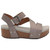 Women's Volatile Biloxi Pewter Grey Wedge Sandal side Women's Volatile Biloxi Pewter Grey Wedge Sandal side