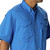 Men's Columbia Bonehead Short Sleeve Shirt 487VVBLU VIVID BLUE Front Right Chest Pocket Closeup Men's Columbia Bonehead Short Sleeve Shirt 487VVBLU VIVID BLUE Front Right Chest Pocket Closeup