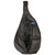 Kavu Rope Sling Bag Raven Black  Front Interior