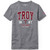 Boys' L2 Troy University Victory Falls Fall Heather Grey Tee
