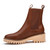 Women's Coconuts by Matisse Chase Chelsea Boot Cognac Snake Inside