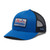 Youth Columbia Snap Back Hat Mountain Blue Front Youth Columbia Snap Back Hat Mountain Blue Front