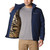 Men's Columbia Reno Ridge Collegiate Navy Jacket open
