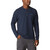 Men's Columbia Long Sleeve Pine Peak Waffle Henley Shirt Collegiate Navy Main Men's Columbia Long Sleeve Pine Peak Waffle Henley Shirt Collegiate Navy Main