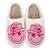 Women's Girlie Girl Pink Smiley Cowboy Slippers