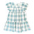 Girls' Ruffle Butts Puff Sleeve Tiered Dress Front Girls' Ruffle Butts Puff Sleeve Tiered Dress Front