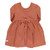 Infant Girls' Ruffle Butts Twirl Dress - Burnt Sienna Back