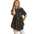 Women's Umgee Button Down Tunic Black Main Women's Umgee Button Down Tunic Black Main