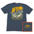 Men's Aftco Short Sleeve Shelter Midnight Heather Tee