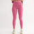 Women's Mono B Tapered Band Highwaist Leggings Soft Magenta Main