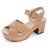 Women's Chocolat Blu Gino Wedge Sandal - Main