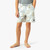 Boy's AFTCO Patterned Strike Swim Trunk Aqua Glass Front Model