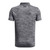 Boys' Under Armour Performance Polo Pitch Grey Shirt back Boys' Under Armour Performance Polo Pitch Grey Shirt back