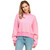 Women's TCEC Drop Shoulder Sweatshirt Hot Pink