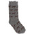 Boys' Properly Tied Lucky Ducky Pointer Medium Grey Socks