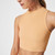 Women's Spanx Contour Mock Neck Crop Melon Sorbet Top front Women's Spanx Contour Mock Neck Crop Melon Sorbet Top front