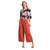 Women's Umgee Wide Leg Brick Pants