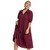 Women's Umgee Tiered Maxi Plus Size  Plum Dress Women's Umgee Tiered Maxi Plus Size  Plum Dress