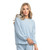Women's Southern Shirt Co. Buttery Soft Bella Blue Fog Sweatshirt Women's Southern Shirt Co. Buttery Soft Bella Blue Fog Sweatshirt