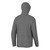 Men's Huk Huk'd Up Performance Fleece Ash Heather Hoodie back Men's Huk Huk'd Up Performance Fleece Ash Heather Hoodie back