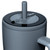 BruMate 30oz Era Straw Tumbler - Nightfall Blue Lid Detail