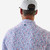 Men's Burlebo Performance Polo Old Glory Back Collar