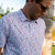 Men's Burlebo Performance Polo Old Glory Lifestyle Zoom