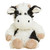 Warmies Junior Black and White Cow Stuffed Animal Main