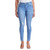 Women's YMI Missy Basic High Rise Medium Blue Rip Tear Jean