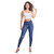 Women's YMI Basic High Rise Skinny Jeans Model