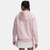 Women's Under Armour Rival Fleece Hoodie Prime Pink  Back Women's Under Armour Rival Fleece Hoodie Prime Pink  Back