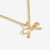 Women's A Littles & Co. Thank You Necklace Gold Detail