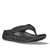 Men's HOKA Ora Recovery Flip Sandal Black and Dark Gull Gray Main Men's HOKA Ora Recovery Flip Sandal Black and Dark Gull Gray Main