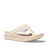 Women's HOKA Ora Recovery Flip Sandal Vanilla and Lunar Rock Main Women's HOKA Ora Recovery Flip Sandal Vanilla and Lunar Rock Main