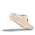 Women's HOKA Ora Recovery Flip Sandal Vanilla and Lunar Rock Heel Women's HOKA Ora Recovery Flip Sandal Vanilla and Lunar Rock Heel