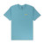 Men's AFTCO Fetch T-Shirt AZRH Blue Front Of Shirt