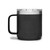 YETI Rambler 10 oz Black Mug with Magslider Lid back