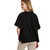 Women's Umgee Oversized Boxy Shirt Black Back