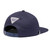 Men's Columbia PFG Back Tack Snap Back Hat Nocturnal Navy Blue  Back Of Hat