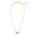 Kendra Scott Elisa Gold Turquoise Magnesite Necklace whole