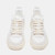 Women's Steve Madden Everlie Casual Sneaker White Multi Front