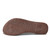 Women's Reef Cushion Slim Flip Flops - Espresso Sole