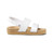 Girls' Reef Little Water Vista Sandals - White and Tan Side