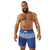 Men's Chubbies 5.5" The Moon Shadows Swim Navy Trunks front