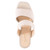 Women's Seychelles Summer Nights Platform Heel Sandal Off White Top