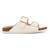 Women's Madden Girl Bodie Double Buckle Sandal White Patent Side Outer Swatch