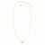 Joy Susan Linked Hearts Necklace - Gold Main