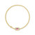 Kendra Scott Grayson Stretch Gold Dichroic Glass Bracelet Main