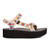 Women's Teva Flatform Universal Crochet Sandal Explore Outer Side